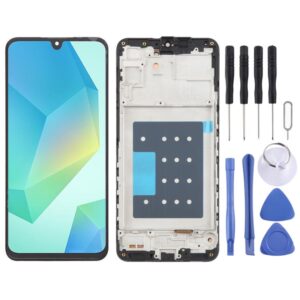 For Galaxy A16 5G SM-A166B EU Version Original LCD Screen Digitizer Full Assembly with Frame