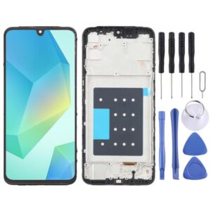 For Galaxy A16 5G SM-A166U US Version Original LCD Screen Digitizer Full Assembly with Frame