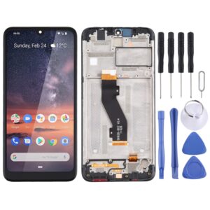 LCD Screen and Digitizer Full Assembly With Frame for Nokia 3.2, For Nokia 3.2