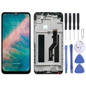 LCD Screen and Digitizer Full Assembly with Frame for ZTE Blade V10 Vita, For ZTE Blade V10 Vita