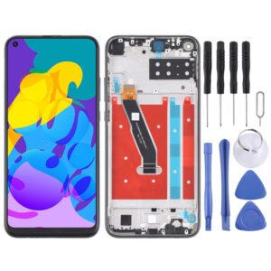 LCD Screen and Digitizer Full Assembly With Frame for Honor Play 4T, For Honor Play 4T