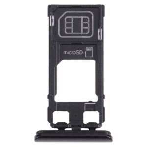 SIM Card Tray + Micro SD Card Tray for Sony Xperia 1 / Xperia XZ4, For Sony Xperia 1 / Xperia XZ4