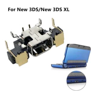 For New 3DS XL / LL Charging Port Power Jack Socket Replacement